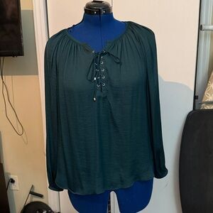 Jennifer Lopez satin-like top size S